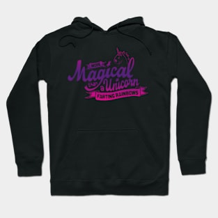 Unicorn Magic - Purple - Pink Hoodie